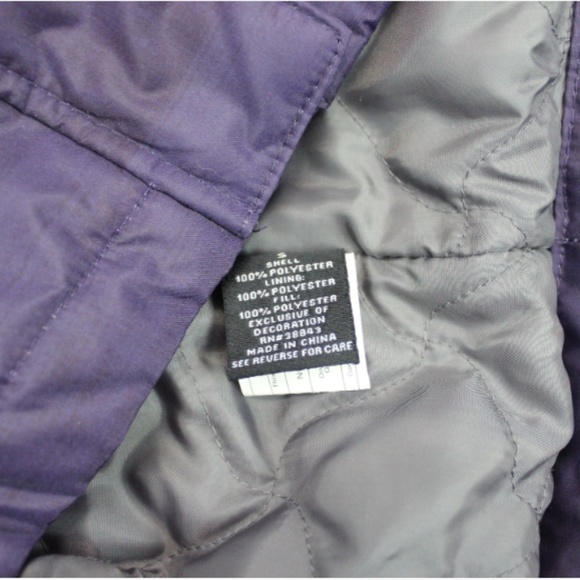 Women's Below Zero Ski Jacket Purple Size Small - Picture 7 of 7